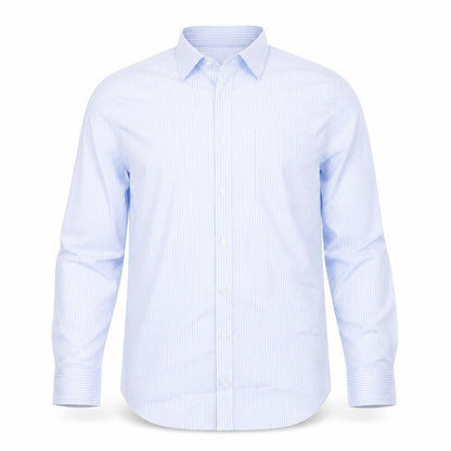 Mens UK Size 39 Marks and Spencer Blue  Button-Up Long Sleeve Casual Shirt