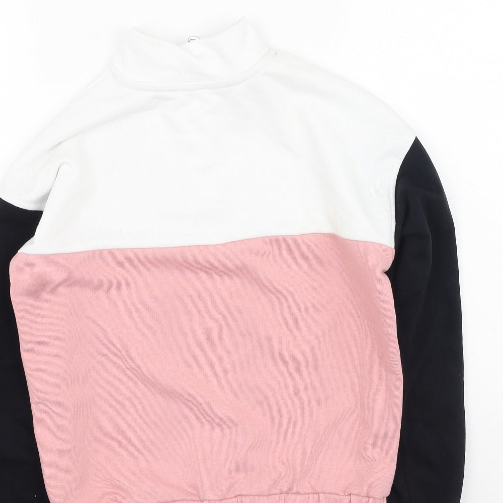 George  Girls Multicoloured  Cotton Pullover Sweatshirt Size 10-11 Years