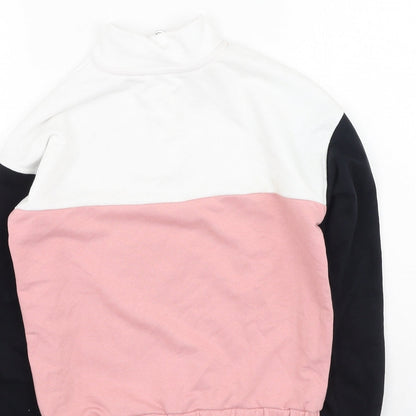 George  Girls Multicoloured  Cotton Pullover Sweatshirt Size 10-11 Years