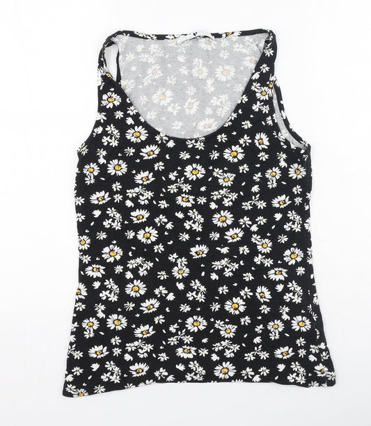 Womens UK Size 10 Very Black Camisole Tank