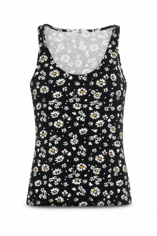 Womens UK Size 10 Very Black Camisole Tank