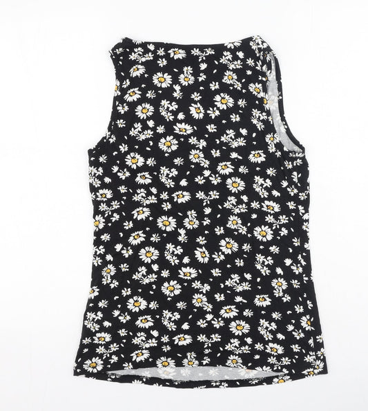 Womens UK Size 10 Very Black Camisole Tank