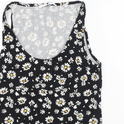 Womens UK Size 10 Very Black Camisole Tank