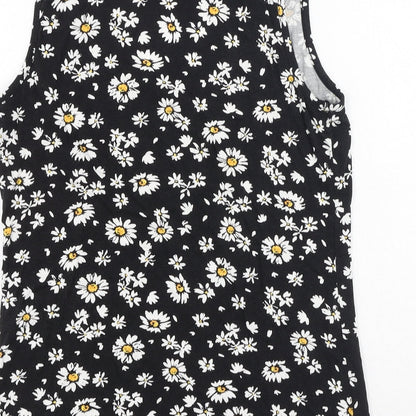 Womens UK Size 10 Very Black Camisole Tank