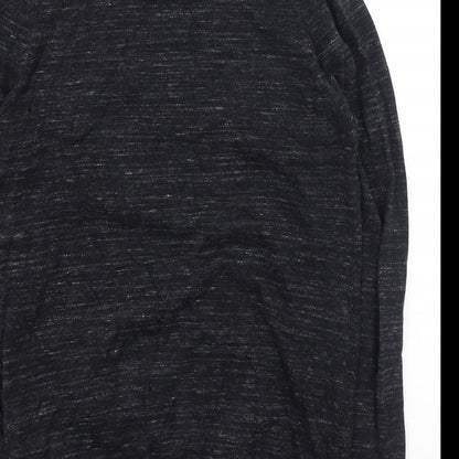 NEXT Mens Grey Round Neck  Cotton Pullover Jumper Size XS