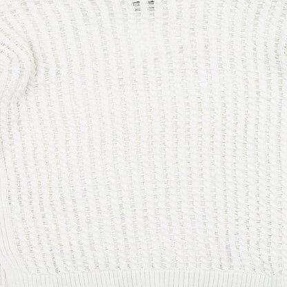 Womens UK Size 12 NEXT Ivory Pullover Sweatshirt