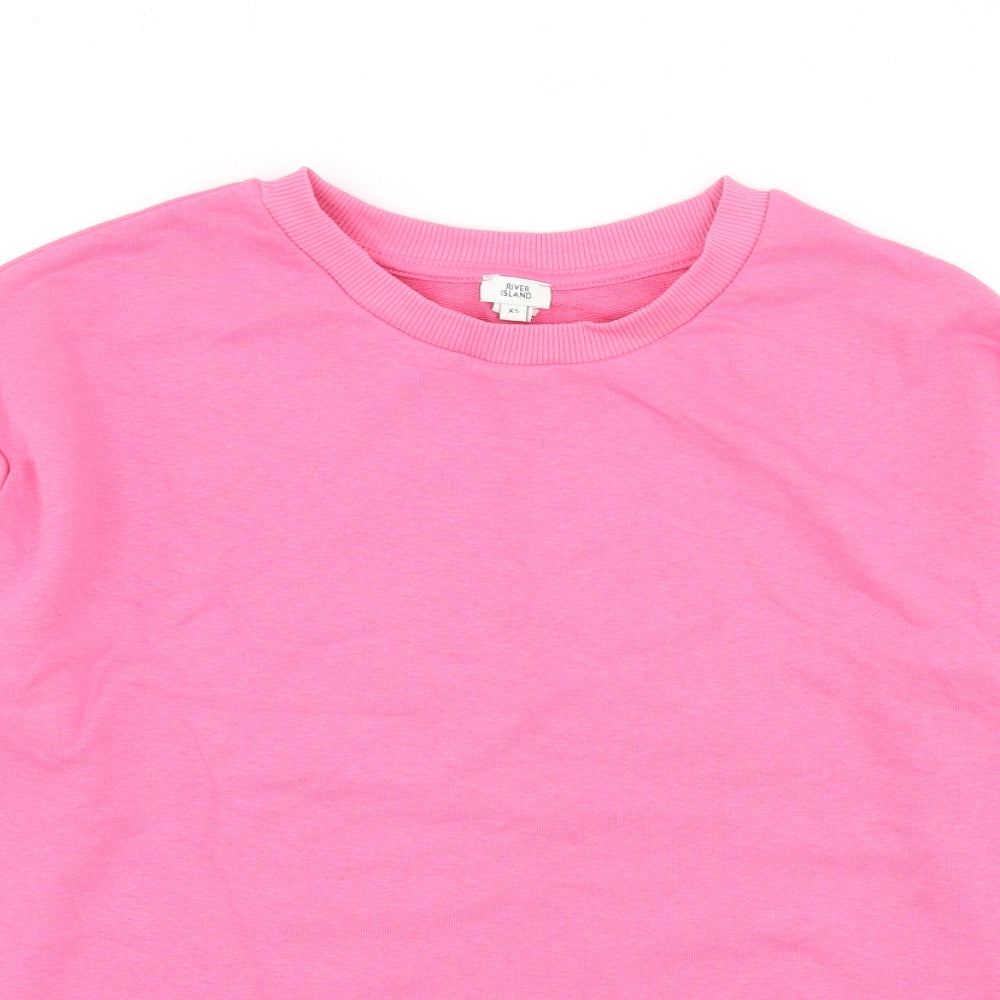 Wild River Womens Pink  Polyester Pullover Sweatshirt Size XS