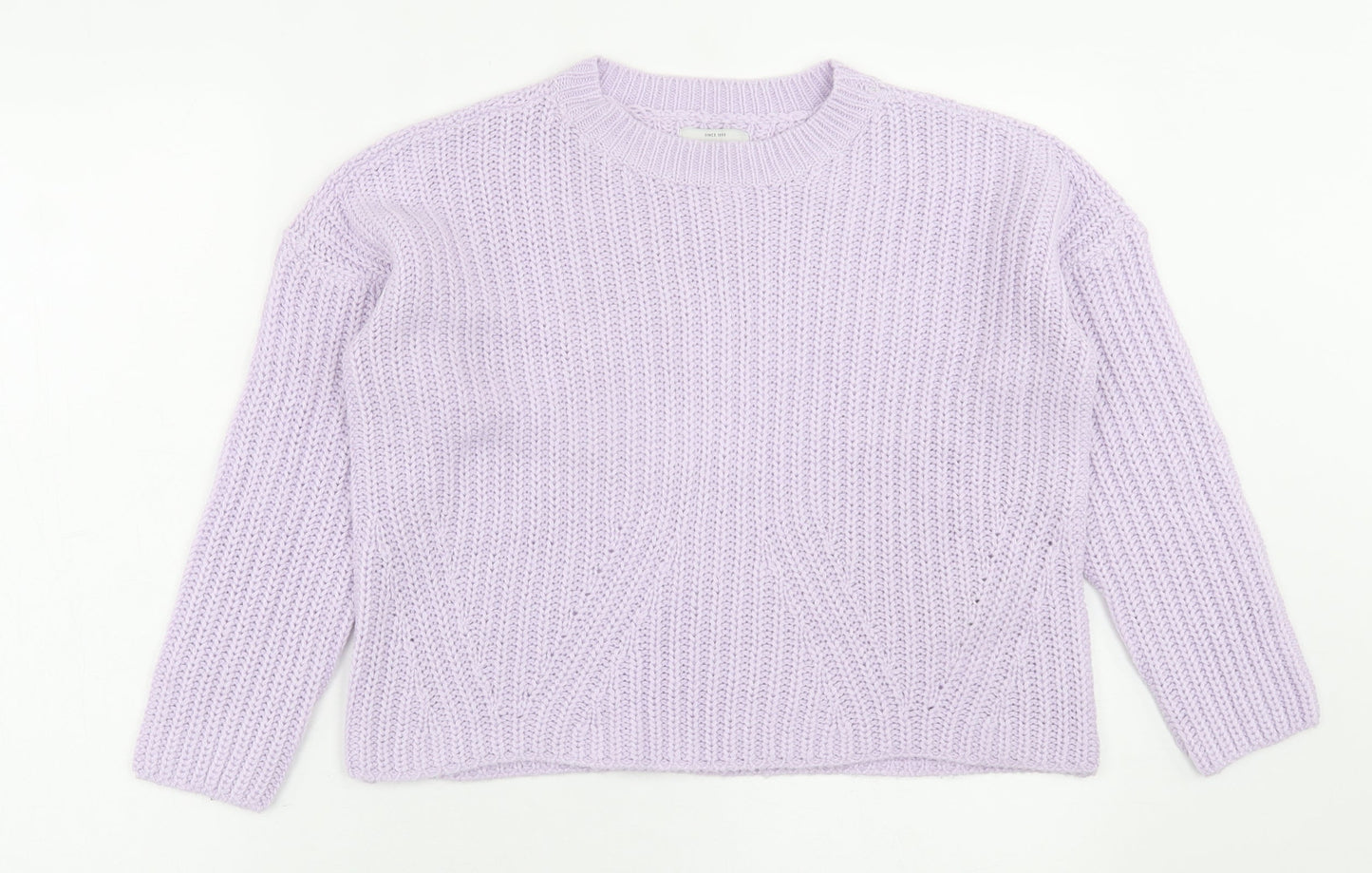 Womens UK Size S Only Purple Pullover Jumper