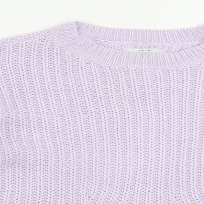 Womens UK Size S Only Purple Pullover Jumper