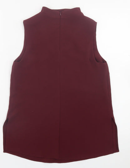 Womens UK Size 6 New Look Red Basic Tank