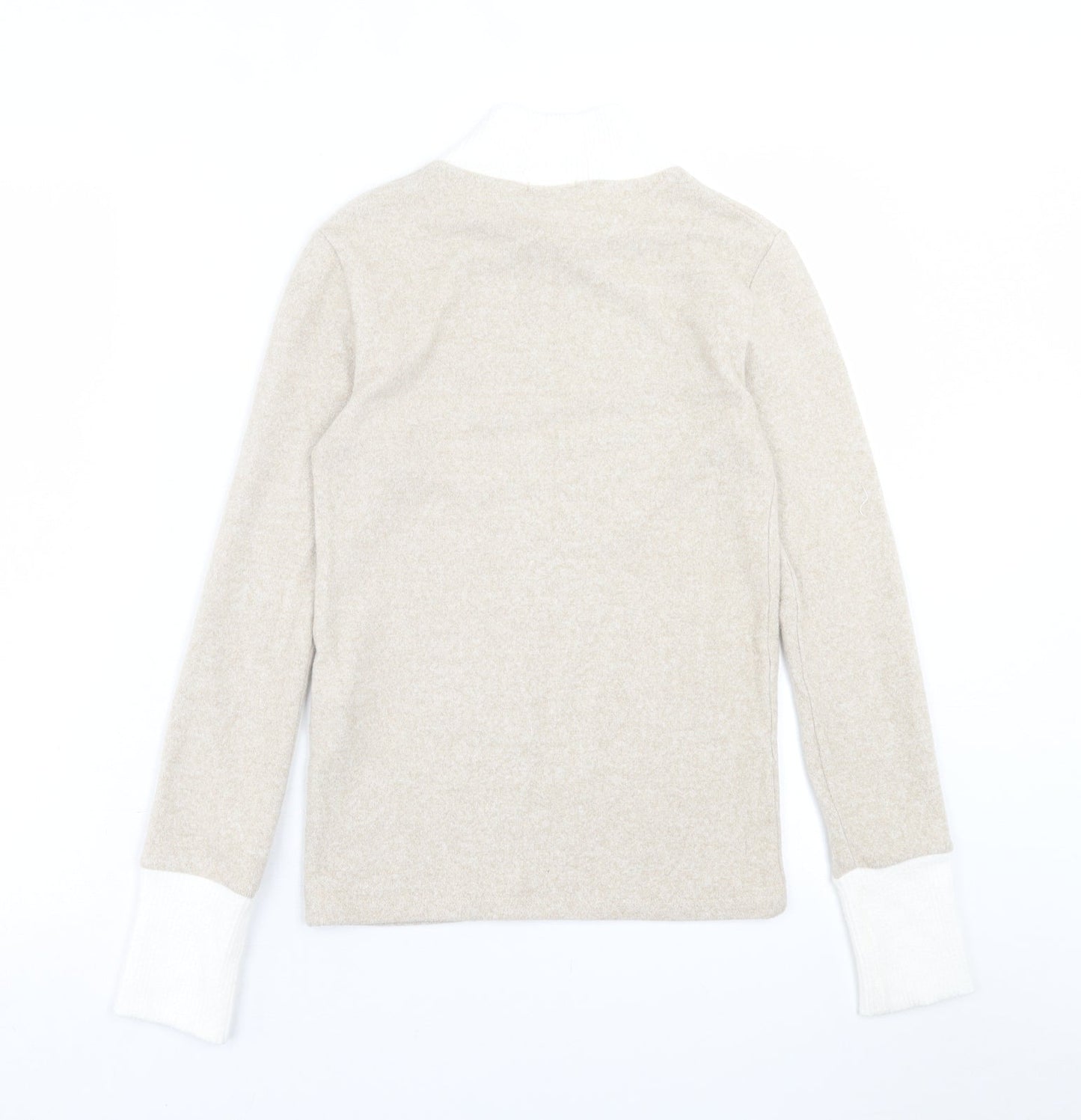Womens UK Size S Stradivarius Brown Pullover Jumper
