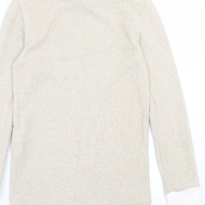 Womens UK Size S Stradivarius Brown Pullover Jumper
