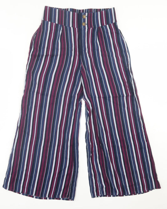 Womens UK Size XS Hollister Regular Fit  Purple Trousers