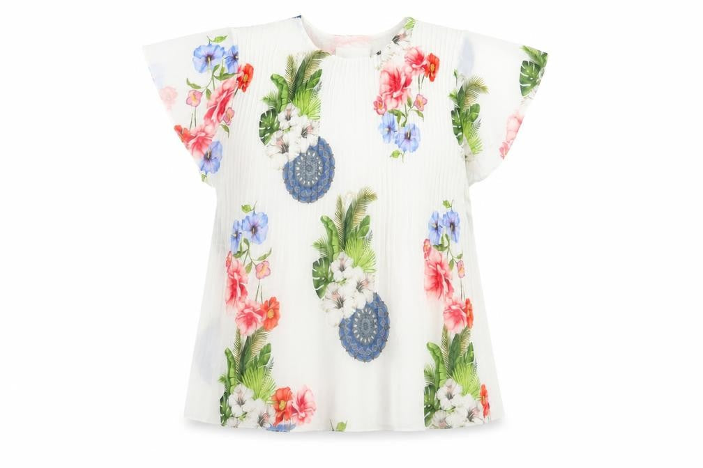 Womens UK Size S Gerard White Basic T-Shirt