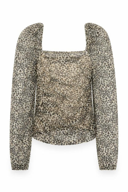 Womens UK Size 2XS Primark Beige Basic Blouse
