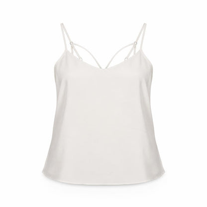 Womens UK Size 6 River Island White Basic T-Shirt