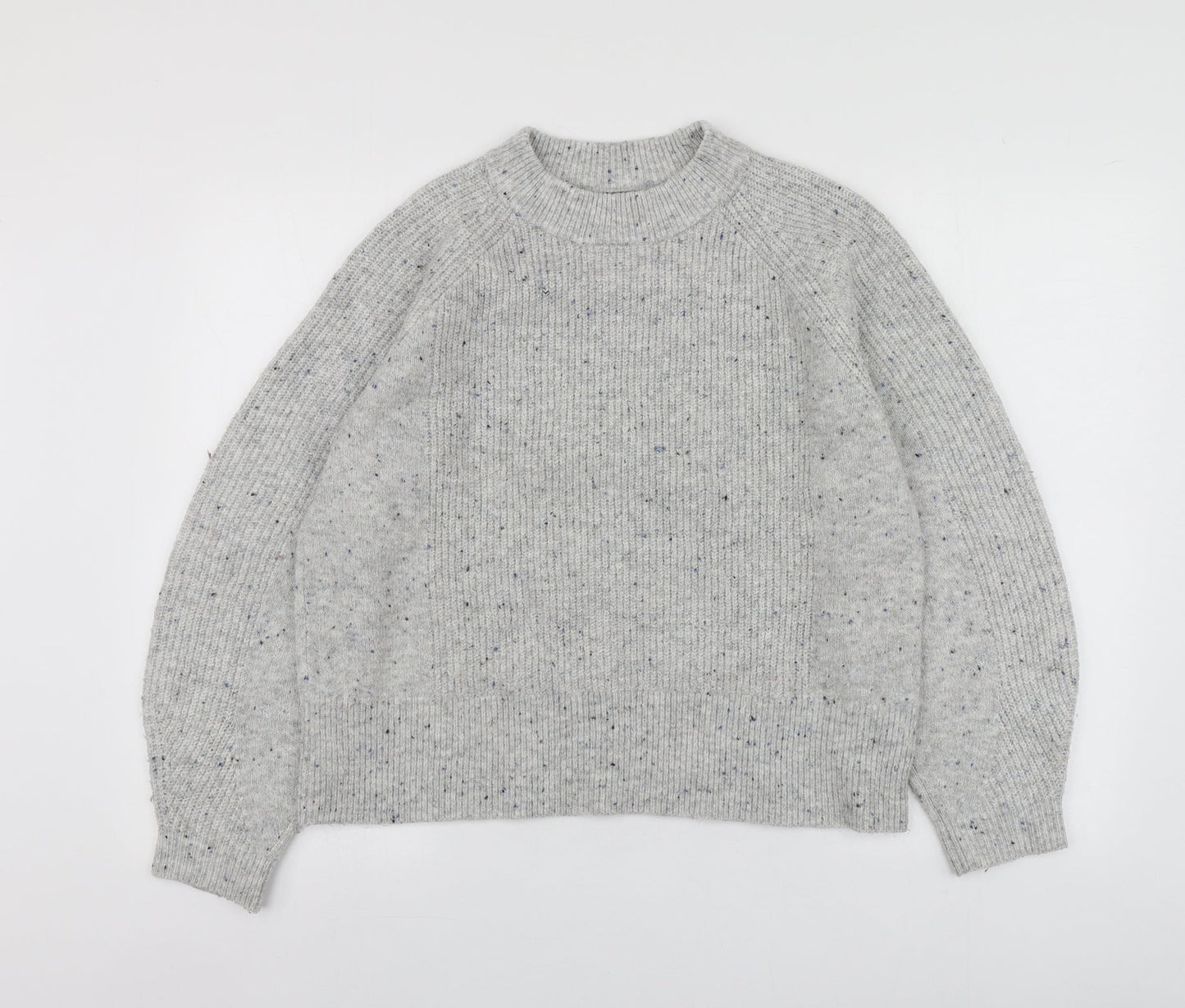 Womens UK Size M M7S Grey Pullover Jumper