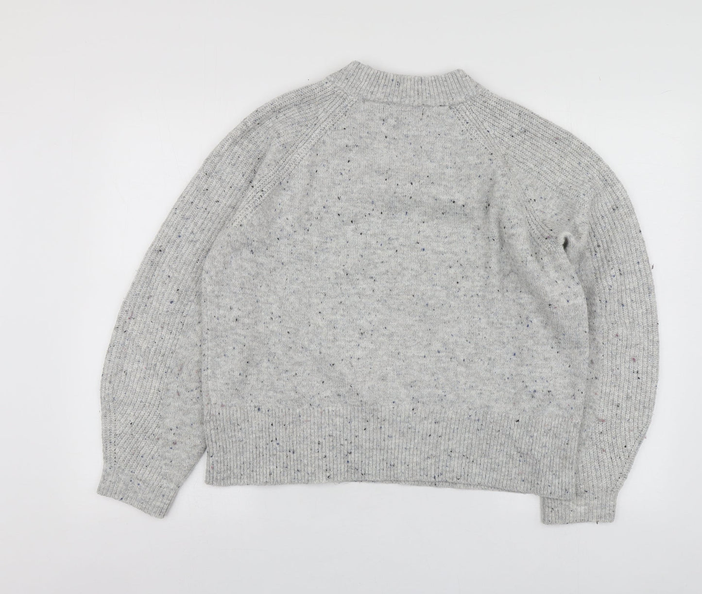 Womens UK Size M M7S Grey Pullover Jumper