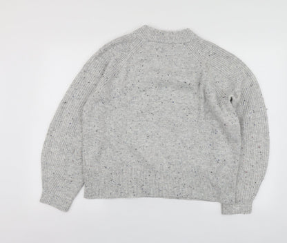 Womens UK Size M M7S Grey Pullover Jumper