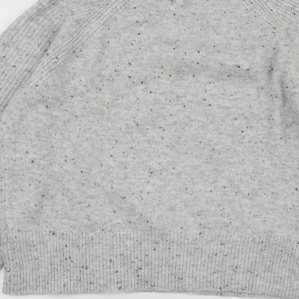 Womens UK Size M M7S Grey Pullover Jumper