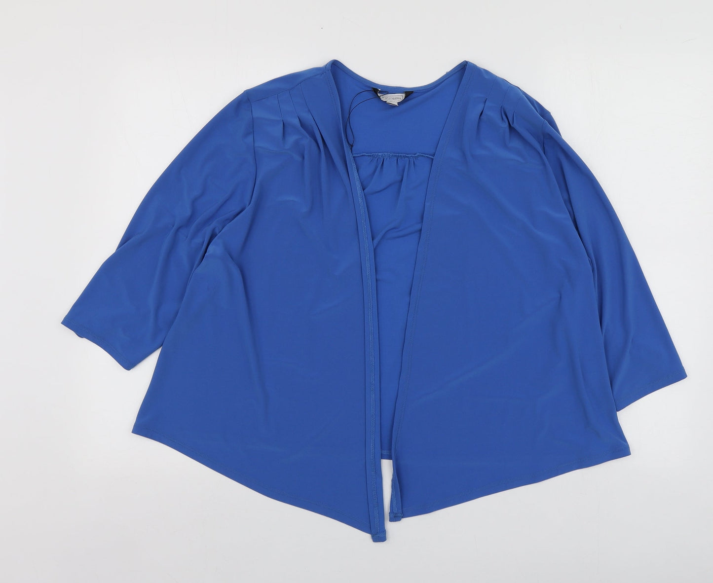 Womens UK Size 20 Nightingales Blue Cardigan Jumper