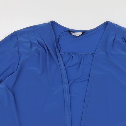 Womens UK Size 20 Nightingales Blue Cardigan Jumper