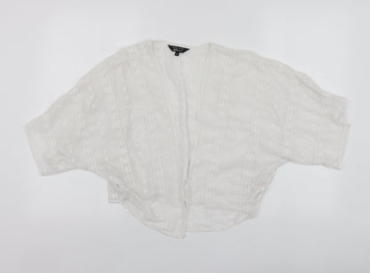 Womens UK Size S New Look White Gilet