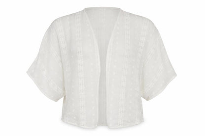 Womens UK Size S New Look White Gilet