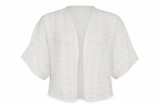 Womens UK Size S New Look White Gilet