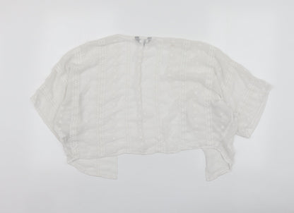 Womens UK Size S New Look White Gilet