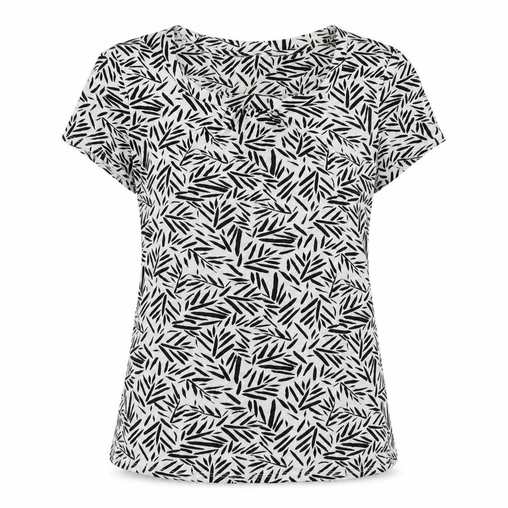 Womens UK Size 10 Bonmarché White Basic T-Shirt