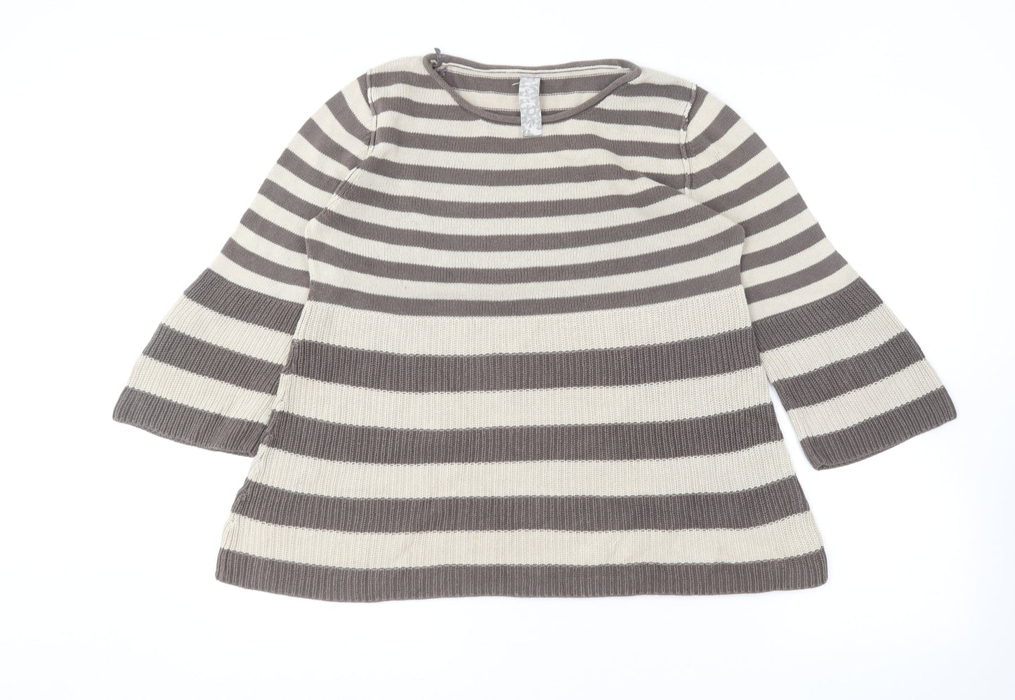 Womens UK Size 14 NEXT Brown Pullover Jumper
