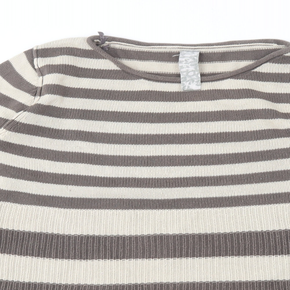 Womens UK Size 14 NEXT Brown Pullover Jumper