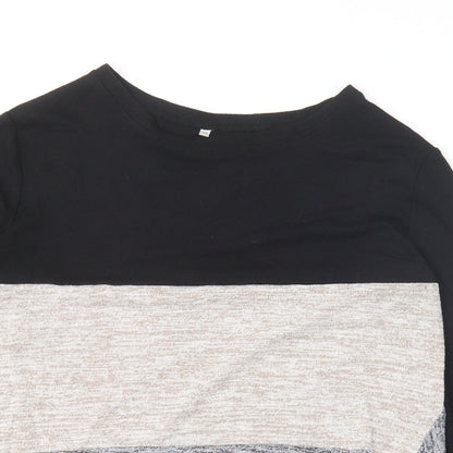 Womens UK Size M Preworn Black Pullover Jumper