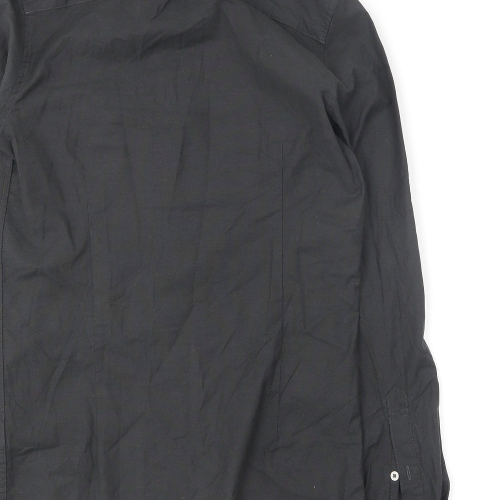 NEXT Mens Grey  Cotton Blend  Polo Size XS Collared