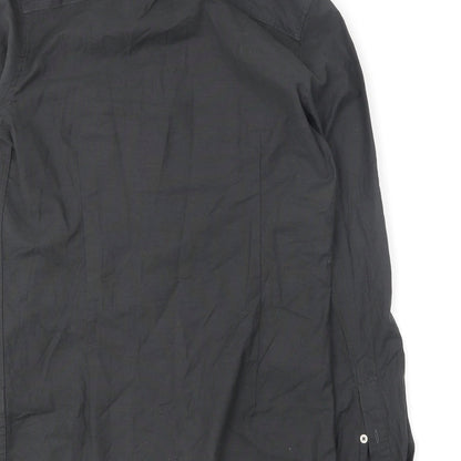 NEXT Mens Grey  Cotton Blend  Polo Size XS Collared