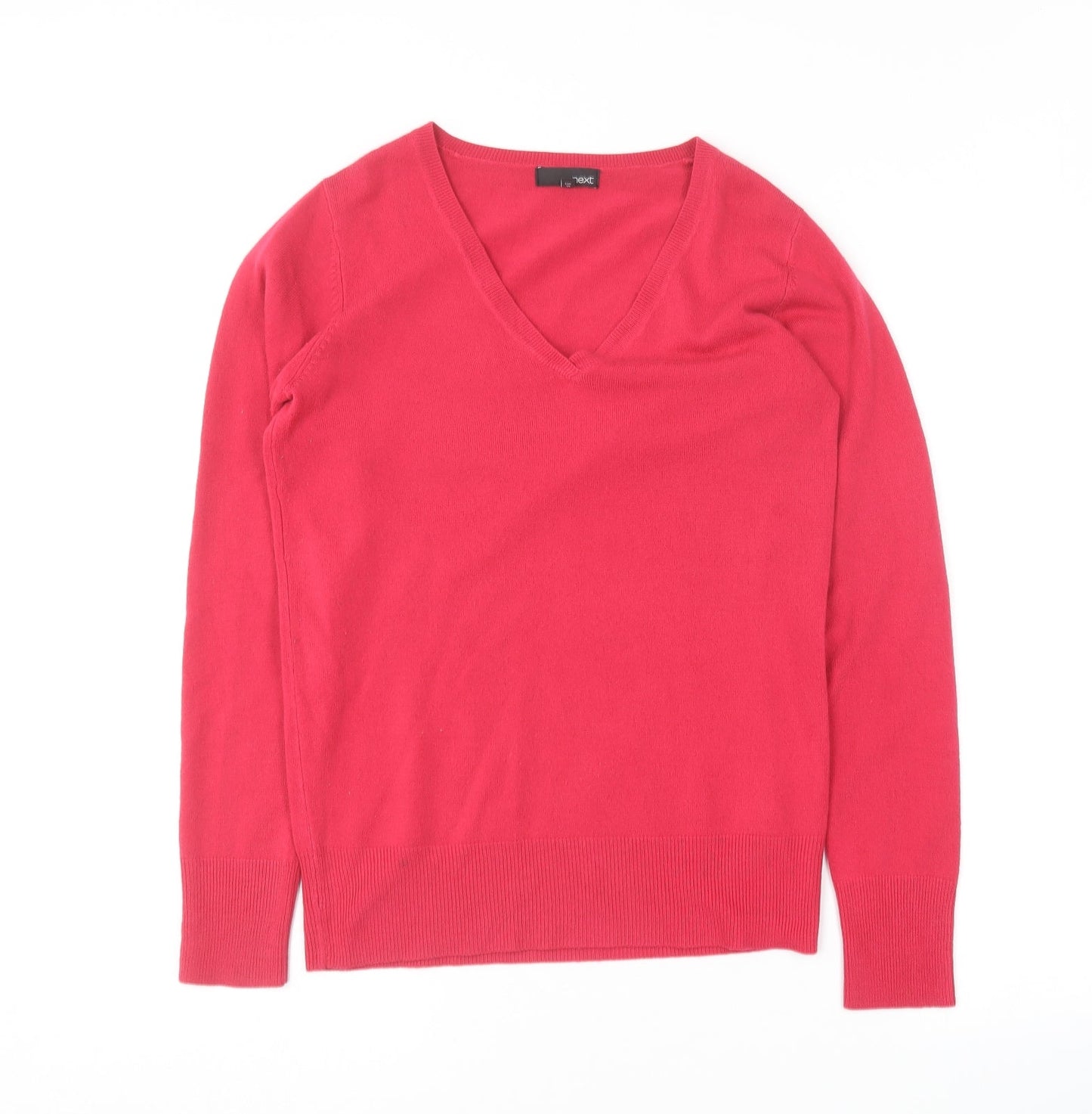 Womens UK Size 8 NEXT Pink Pullover Jumper