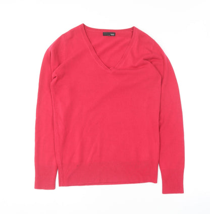 Womens UK Size 8 NEXT Pink Pullover Jumper