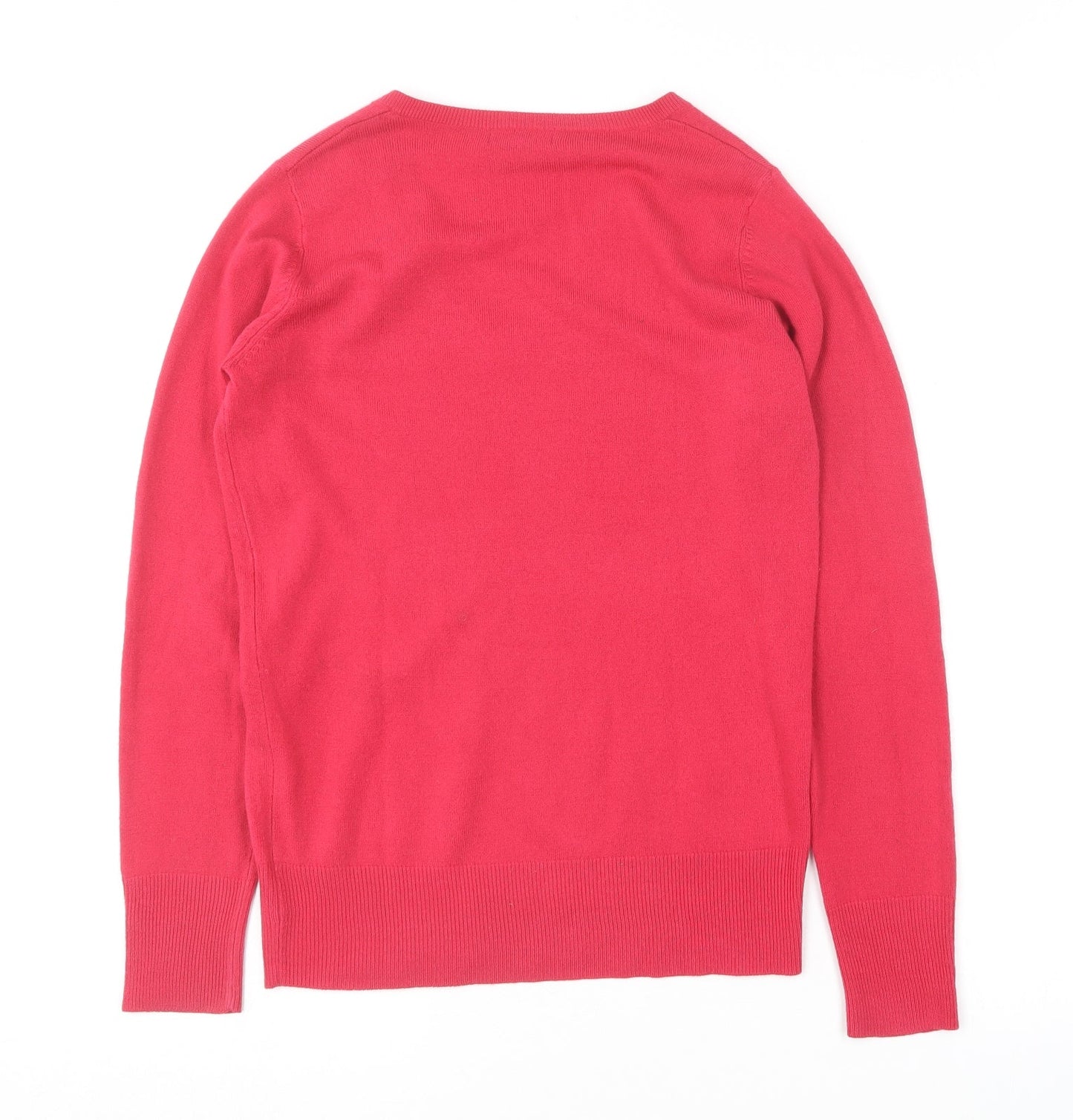 Womens UK Size 8 NEXT Pink Pullover Jumper