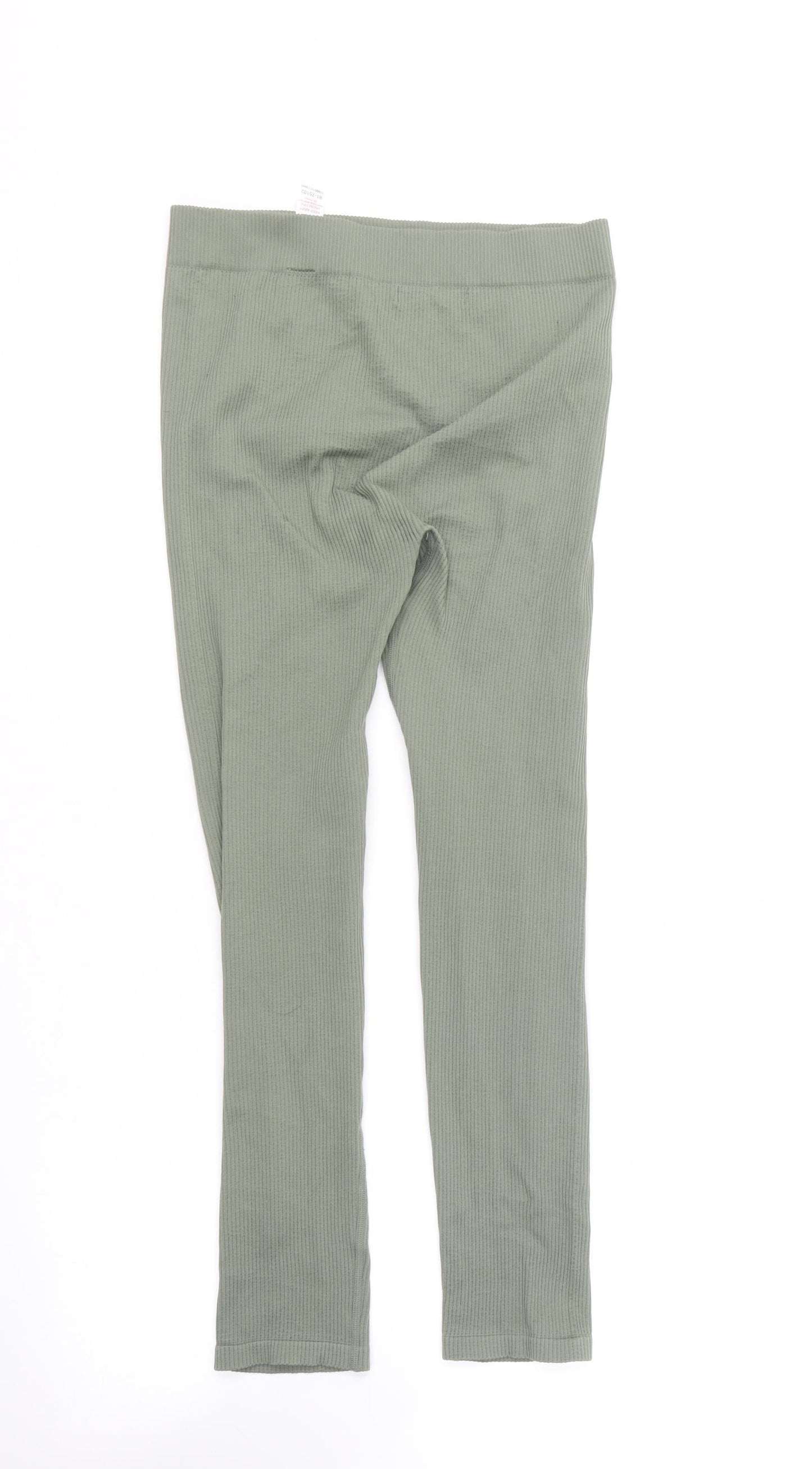 Womens UK Size M Dunnes Stores  Jogger Green Leggings