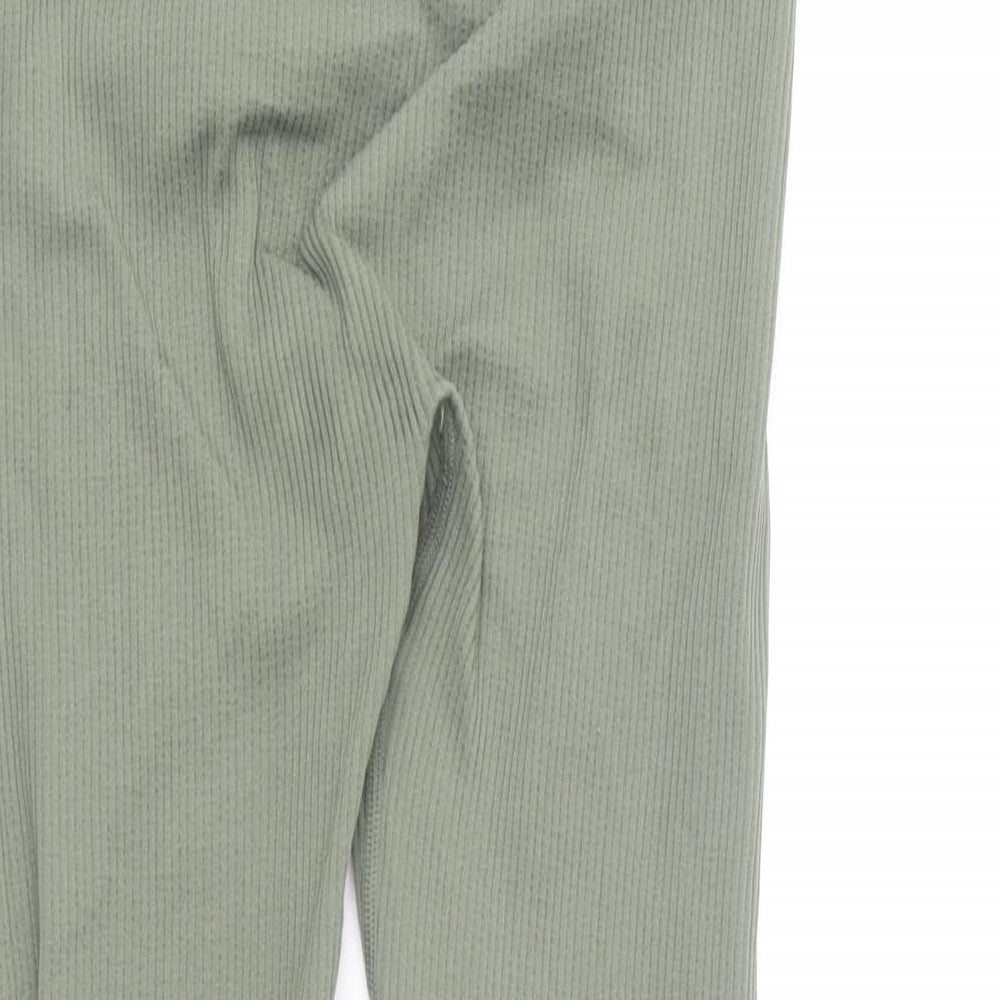 Womens UK Size M Dunnes Stores  Jogger Green Leggings