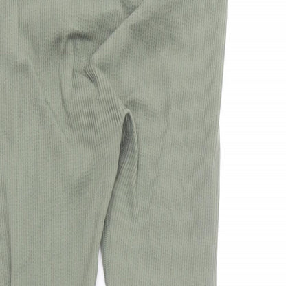 Womens UK Size M Dunnes Stores  Jogger Green Leggings