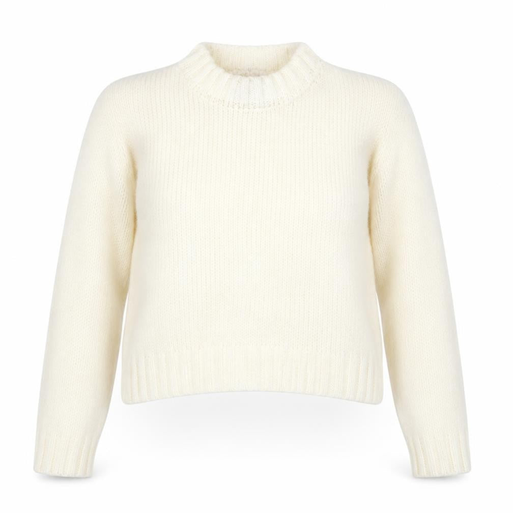 Womens UK Size 14 QED London Ivory Pullover Jumper