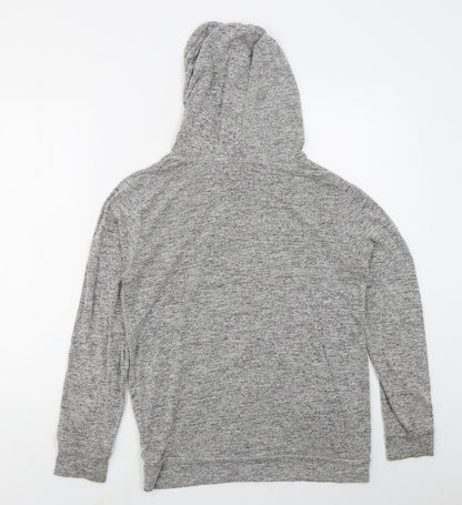 Atmosphere Womens Grey  Viscose Pullover Hoodie Size 10  Pullover
