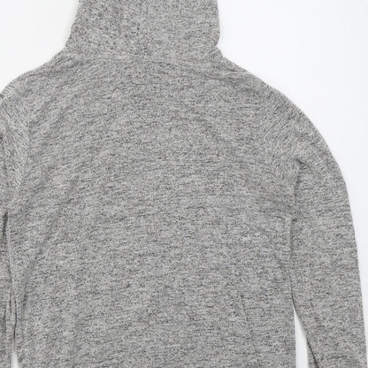 Atmosphere Womens Grey  Viscose Pullover Hoodie Size 10  Pullover