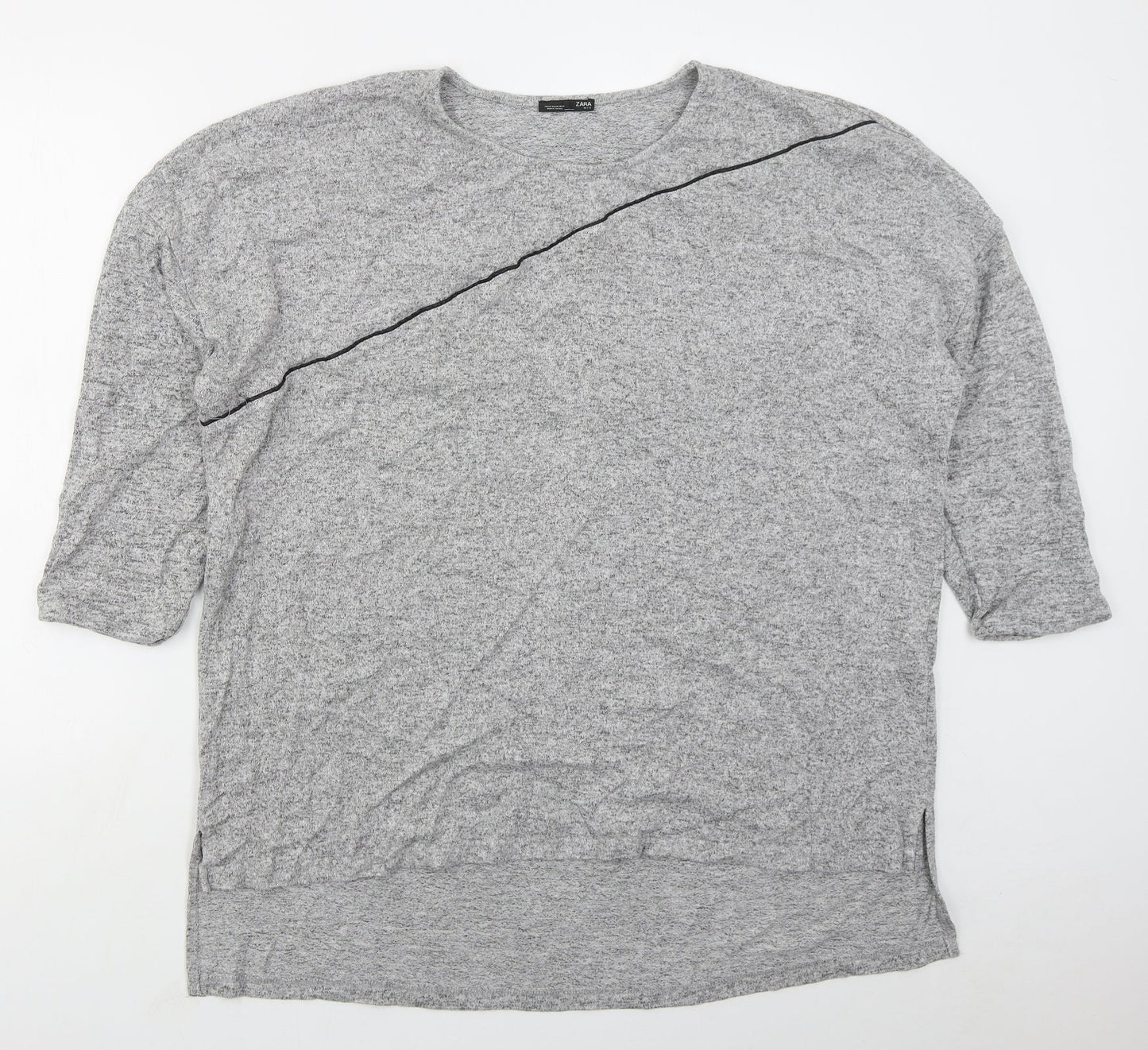 Womens UK Size XL Zara Grey Pullover Jumper