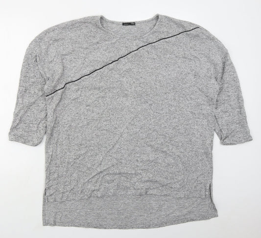 Womens UK Size XL Zara Grey Pullover Jumper