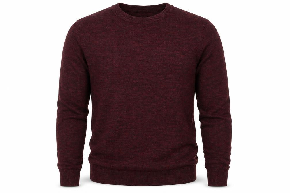 Mens UK Size M M&Co Red Pullover Jumper