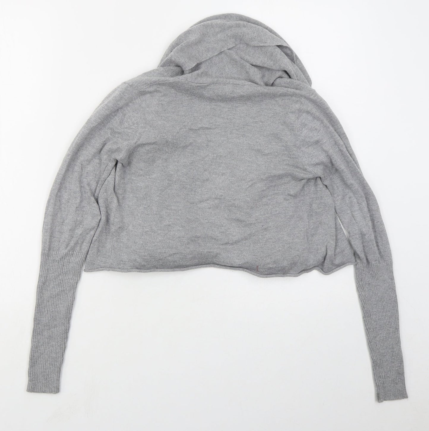 Womens UK Size 8 Kaliko Grey Cardigan Jumper