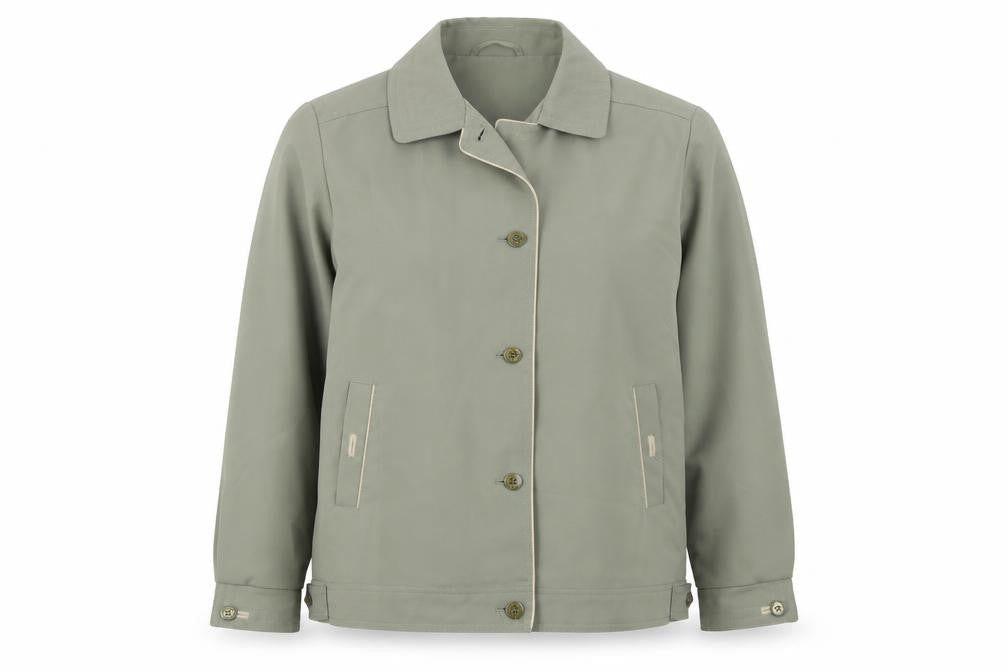 David Barry Womens Green   Jacket  Size 14  Button